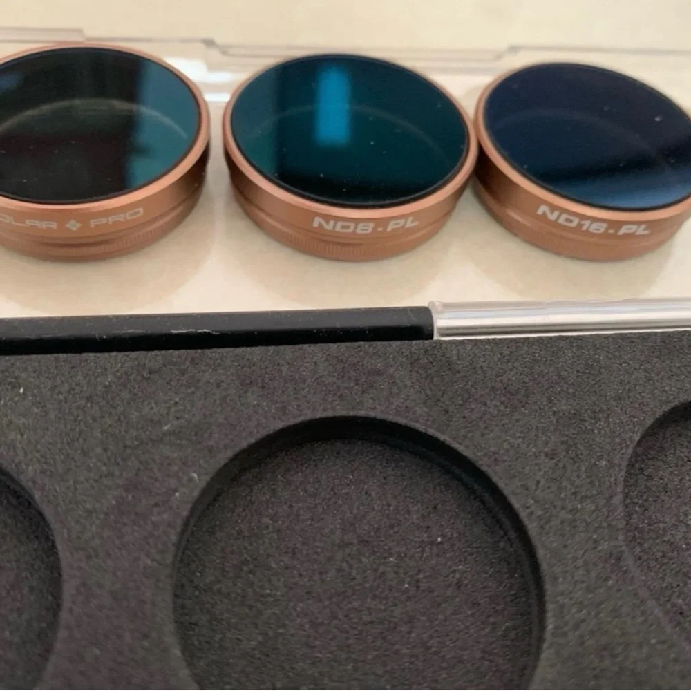 Polar Pro Cinema Series Lens filter set of 3 (All In MINT Condition)